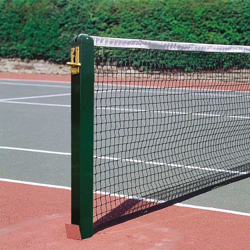 Harrod Aluminium 80mm Square Tennis Posts (TEN028)